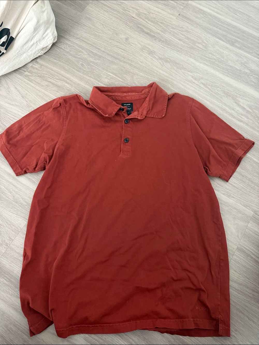 Filson Men's Polo Shirt - Rust
